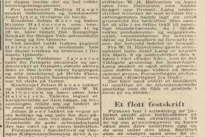 Bilde av Ivar Halvorsens 75-års fest